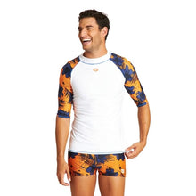 Load image into Gallery viewer, MEN'S SHORT SLEEVE ALLOVER RASH VEST - OntarioSwimHub