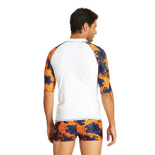 Load image into Gallery viewer, MEN'S SHORT SLEEVE ALLOVER RASH VEST - OntarioSwimHub