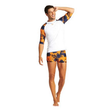 Load image into Gallery viewer, MEN'S SHORT SLEEVE ALLOVER RASH VEST - OntarioSwimHub