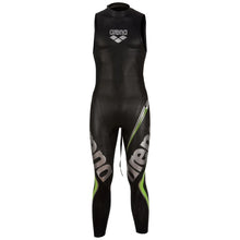 Load image into Gallery viewer, MEN&#39;S SLEEVELESS CARBON TRIWETSUIT - BLACK

