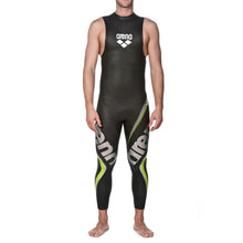 Load image into Gallery viewer, MEN'S SLEEVELESS CARBON TRIWETSUIT - BLACK