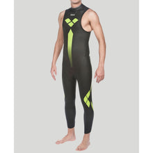 Load image into Gallery viewer, MEN'S SLEEVELESS TRIWETSUIT - BLACK
