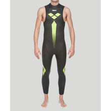 Load image into Gallery viewer, MEN'S SLEEVELESS TRIWETSUIT - BLACK