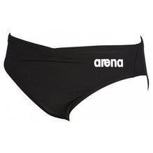 Load image into Gallery viewer, MEN'S SOLID BRIEF - BLACK - OntarioSwimHub