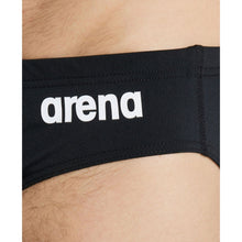 Load image into Gallery viewer, MEN'S SOLID BRIEF - BLACK - OntarioSwimHub