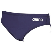 Load image into Gallery viewer, arena-mens-solid-brief-navy-white-2a254-75-ontario-swim-hub-1