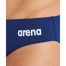 Load image into Gallery viewer, arena-mens-solid-brief-navy-white-2a254-75-ontario-swim-hub-6