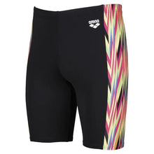 Load image into Gallery viewer, arena-mens-speed-stripes-jammer-black-multi-orange-003453-505-ontario-swim-hub-1