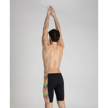 Load image into Gallery viewer, arena-mens-speed-stripes-jammer-black-multi-orange-003453-505-ontario-swim-hub-4