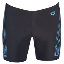 Load image into Gallery viewer, arena-mens-stamp-midjammer-black-turquoise-003180-508-ontario-swim-hub-2