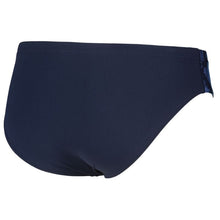 Load image into Gallery viewer,     arena-mens-team-painted-stripes-brief-navy-multi-turquoise-003604-700-ontario-swim-hub-2