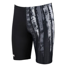 Load image into Gallery viewer, arena-mens-team-painted-stripes-jammer-black-multi-grey-003752-550-ontario-swim-hub-1
