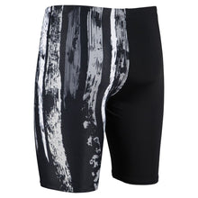 Load image into Gallery viewer, arena-mens-team-painted-stripes-jammer-black-multi-grey-003752-550-ontario-swim-hub-2