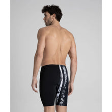 Load image into Gallery viewer, arena-mens-team-painted-stripes-jammer-black-multi-grey-003752-550-ontario-swim-hub-4