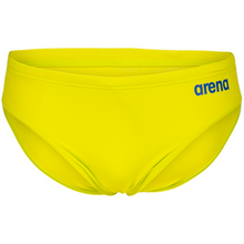 Load image into Gallery viewer, arena-mens-team-swim-brief-solid-soft-green-neon-blue-004773-680-ontario-swim-hub-2