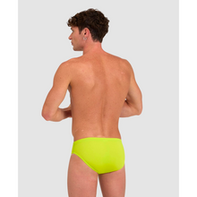 Load image into Gallery viewer, arena-mens-team-swim-brief-solid-soft-green-neon-blue-004773-680-ontario-swim-hub-6