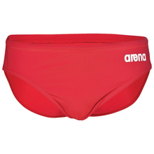 Load image into Gallery viewer, arena-mens-team-swim-briefs-solid-red-white-004773-450-ontario-swim-hub-2