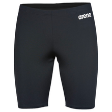Load image into Gallery viewer, arena-mens-team-swim-jammer-solid-black-white-004770-550-ontario-swim-hub-2