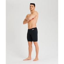 Load image into Gallery viewer, arena-mens-team-swim-jammer-solid-black-white-004770-550-ontario-swim-hub-6