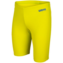 Load image into Gallery viewer, arena-mens-team-swim-jammer-solid-soft-green-neon-blue-004770-680-ontario-swim-hub-1