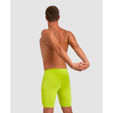 Load image into Gallery viewer,     arena-mens-team-swim-jammer-solid-soft-green-neon-blue-004770-680-ontario-swim-hub-4