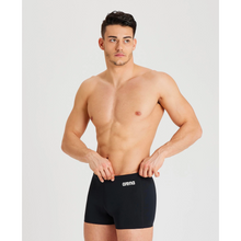 Load image into Gallery viewer, arena-mens-team-swim-shorts-solid-black-white-004776-550-ontario-swim-hub-4