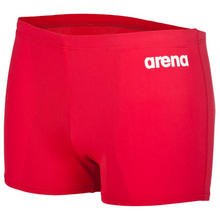 Load image into Gallery viewer, arena-mens-team-swim-shorts-solid-red-white-004776-450-ontario-swim-hub-1
