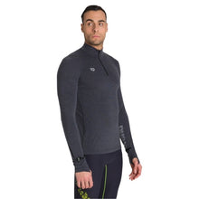 Load image into Gallery viewer, MEN'S THERMAL HALF ZIP LONG SLEEVE TRAINING TOP - OntarioSwimHub