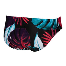 Load image into Gallery viewer, ONLY SIZE 22 - MEN'S TROPICAL LEAVES BRIEF - OntarioSwimHub
