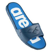 Load image into Gallery viewer, arena-mens-watergrip-slides-navy-white-000412-771-ontario-swim-hub-1