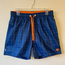 Load image into Gallery viewer, MEN'S YARN DYED CHECK BOXER SWIM SHORTS - OntarioSwimHub