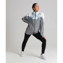 Load image into Gallery viewer, UNISEX OG BISHAMON DENIM WARM-UP JACKET - OntarioSwimHub