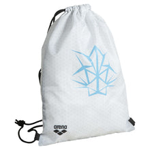 Load image into Gallery viewer, arena-og-team-swimbag-white-turquoise-003883-600-ontario-swim-hub-1