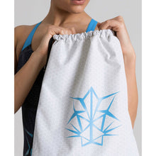 Load image into Gallery viewer, arena-og-team-swimbag-white-turquoise-003883-600-ontario-swim-hub-3