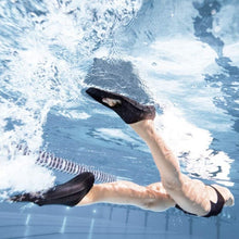 Load image into Gallery viewer, POWERFIN TRAINING FINS - BLACK - OntarioSwimHub