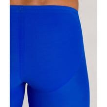Load image into Gallery viewer, arena Race Suit for Men in Blue - Men’s Powerskin Carbon Air2 Jammer model back close-up