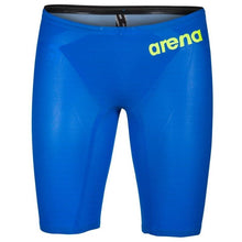 Load image into Gallery viewer, arena Race Suit for Men in Blue - Men’s Powerskin Carbon Air2 Jammer front