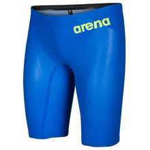 Load image into Gallery viewer, arena Race Suit for Men in Blue - Men’s Powerskin Carbon Air2 Jammer front left