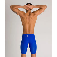 Load image into Gallery viewer, arena Race Suit for Men in Blue - Men’s Powerskin Carbon Air2 Jammer model back
