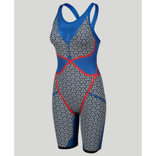 Load image into Gallery viewer,     arena-powerskin-carbon-glide-race-suit-open-back-tech-suit-black-gold-003663-105-ontario-swim-hub-14