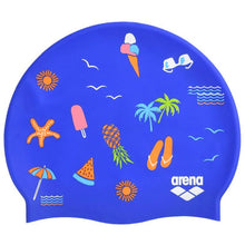 Load image into Gallery viewer, arena-print-2-swimming-cap-beach-vibes-1e368-259-ontario-swim-hub-1