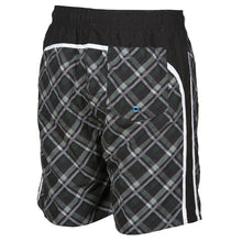 Load image into Gallery viewer, MEN'S PRINTED CHECK BERMUDA SWIM SHORTS - OntarioSwimHub