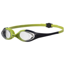 Load image into Gallery viewer, arena-spider-jr-goggles-navy-clear-citronella-92338-71-ontario-swim-hub-1