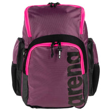 Load image into Gallery viewer, arena-spiky-iii-backpack-35-plum-neon-pink-005597-102-ontario-swim-hub-2