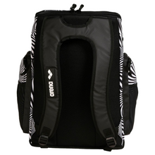 Load image into Gallery viewer, arena-team-backpack-45-allover-crazy-illusion-002437-141-ontario-swim-hub-2