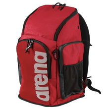 Load image into Gallery viewer,     arena-team-backpack-45-red-melange-002436-400-ontario-swim-hub-2
