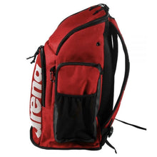 Load image into Gallery viewer, arena-team-backpack-45-red-melange-002436-400-ontario-swim-hub-3