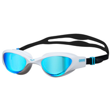 Load image into Gallery viewer, arena-the-one-mirror-goggles-blue-white-black-003152-100-ontario-swim-hub-1