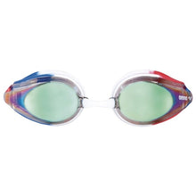 Load image into Gallery viewer, arena-tracks-mirror-goggles-gold-blue-red-92370-174-ontario-swim-hub-2