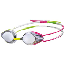 Load image into Gallery viewer, arena-tracks-mirror-goggles-silver-green-fuchsia-92370-596-ontario-swim-hub-1